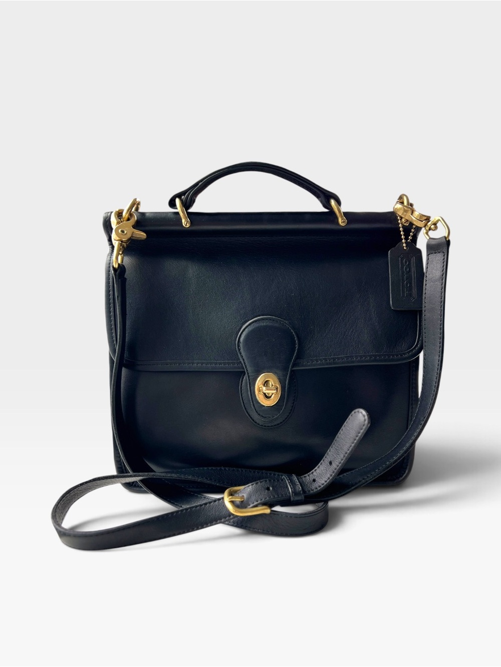 COACH Vintage Willis Black Bag, 9927